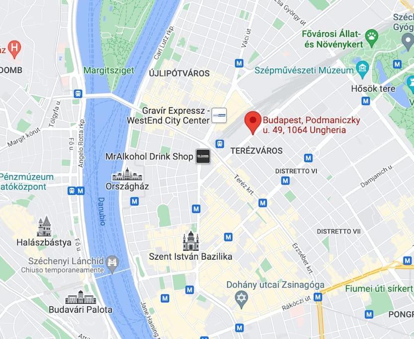 Central Budapest- Podmaniczky Unit 1 Apartment Екстериор снимка